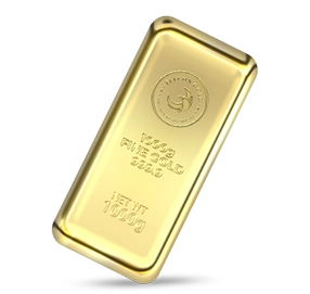 1 kilogram · 999.9 fine gold bar